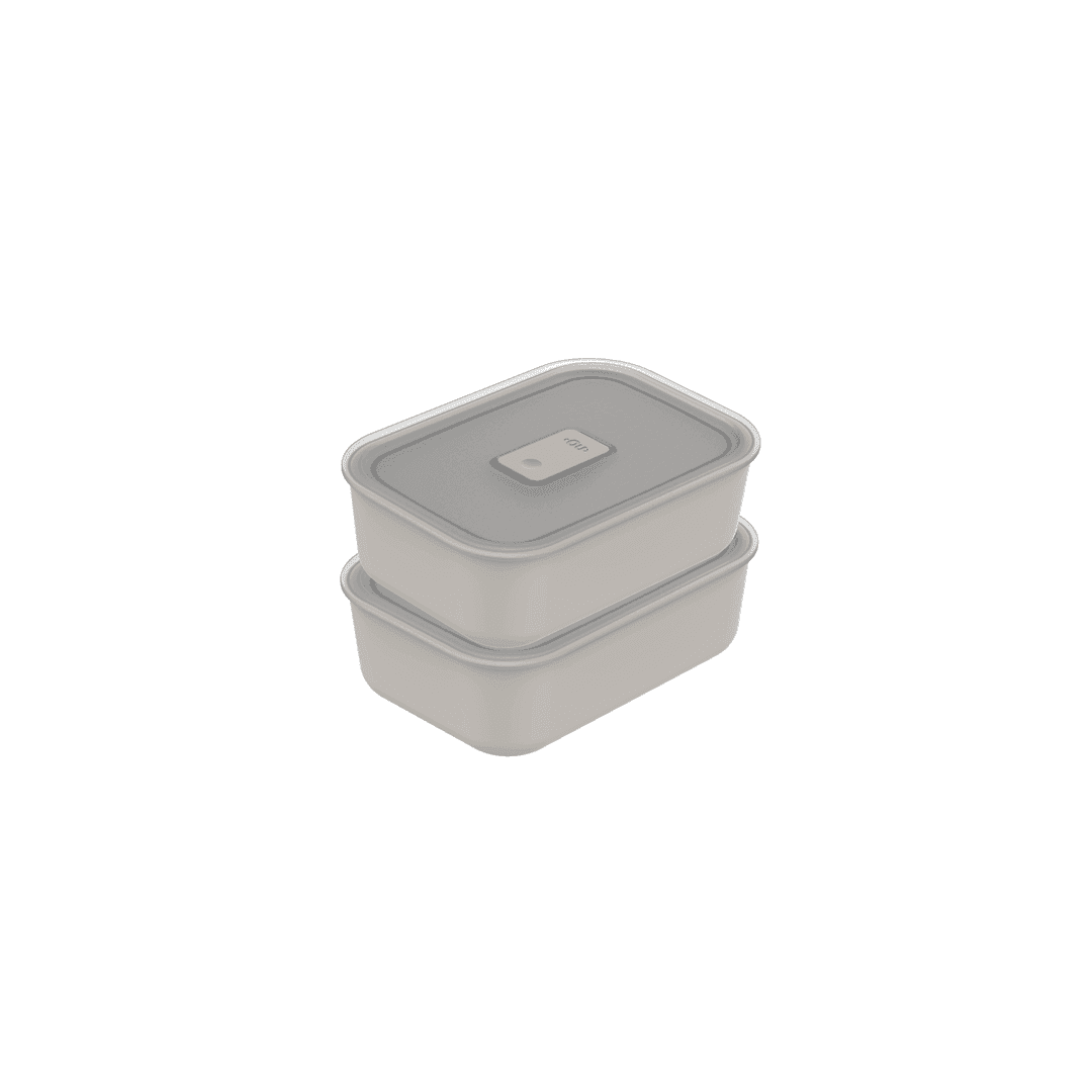 Kit Pote Hermético Para Marmita 890ml 2 peças Ou Linha Move Lock