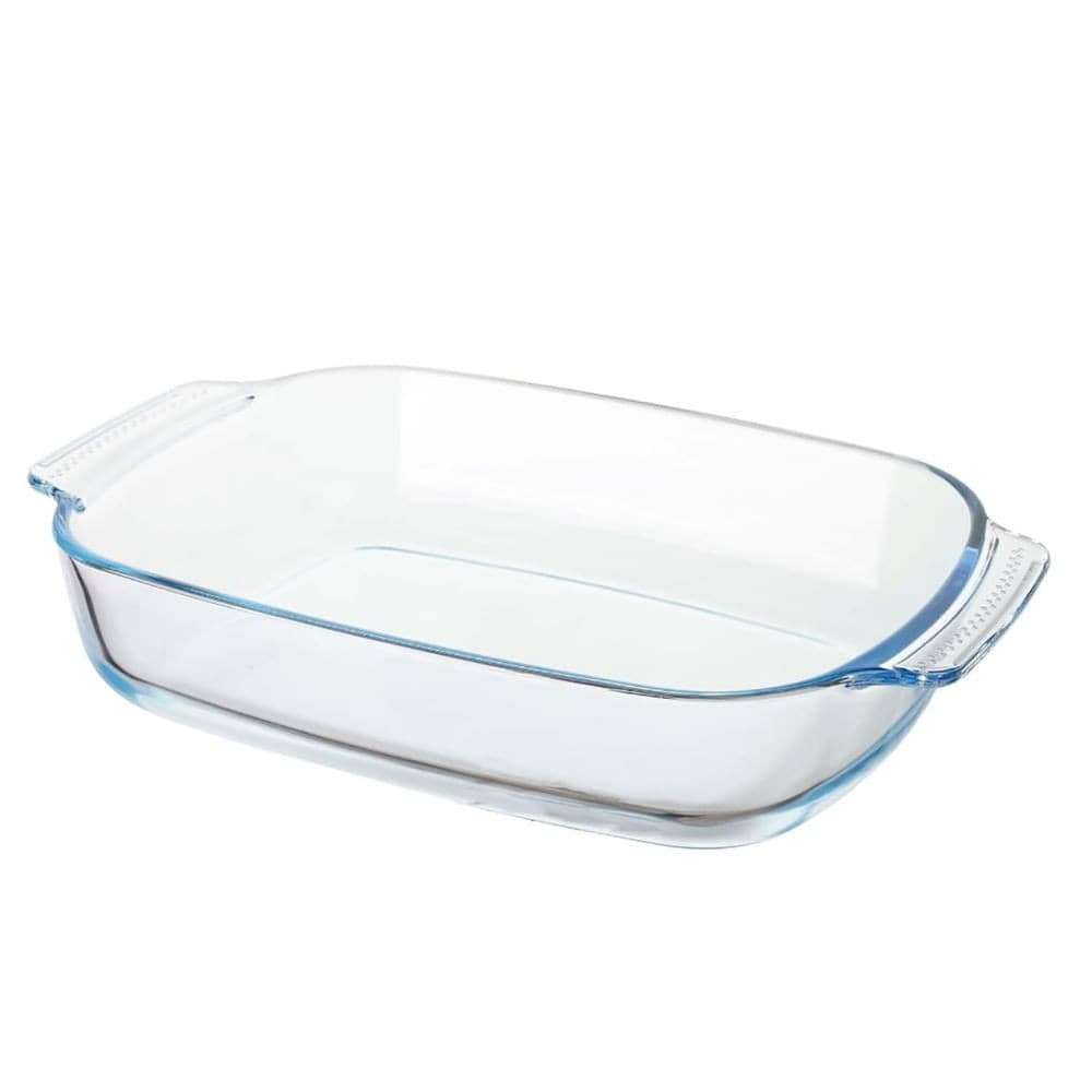 Assadeira de Vidro Retangular 2l Transparente - Tuut