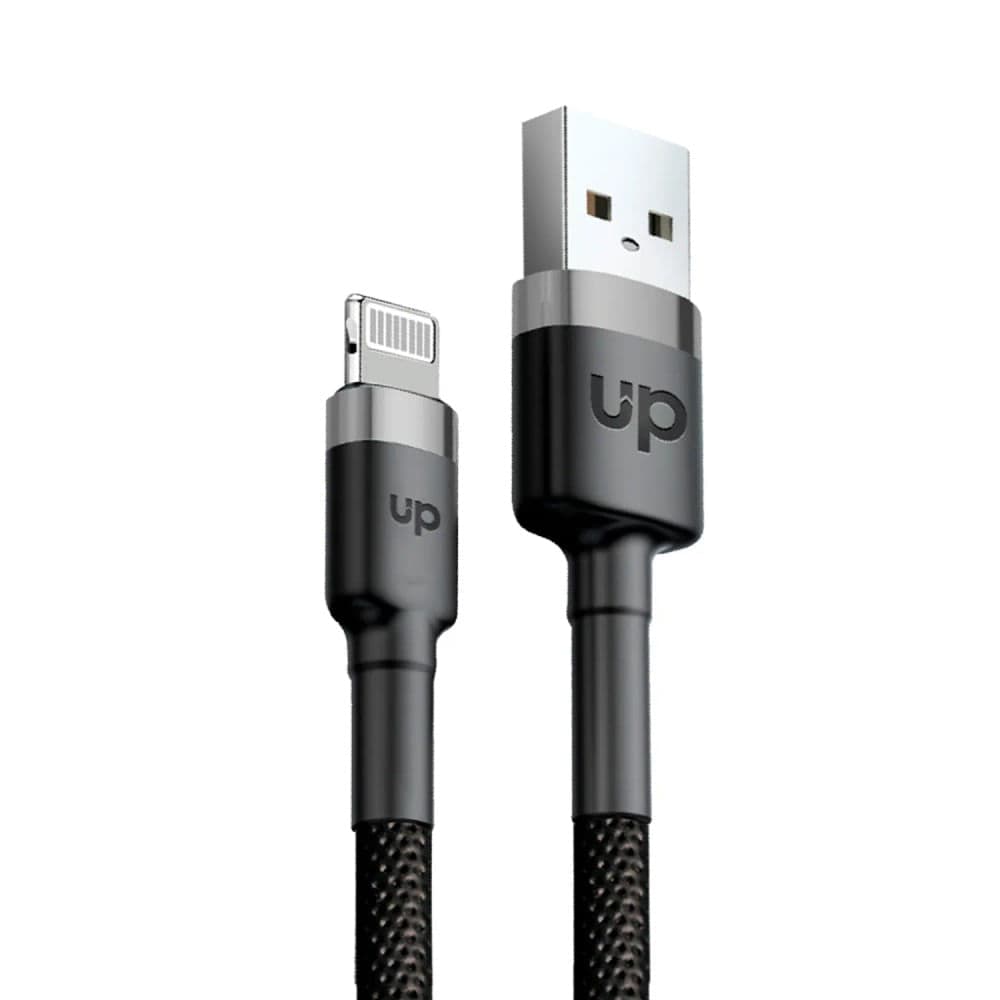 Cabo Lightning Iphone Usb 1m Preto - Up Electronics