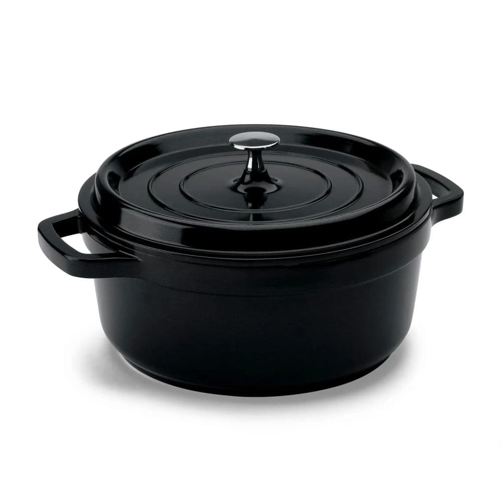Caçarola Antiaderente 25,4cm 4,3l Preta - Hercules