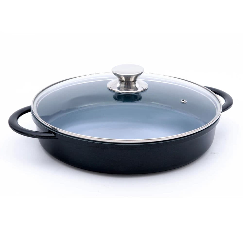 Caçarola Antiaderente 30cm 3,5l Preta - Hercules