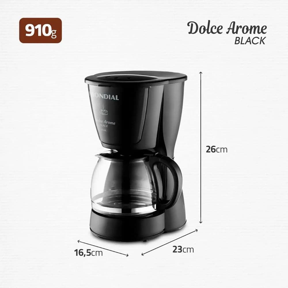 Cafeteira Elétrica Dolce Arome C-30-18x - Mondial