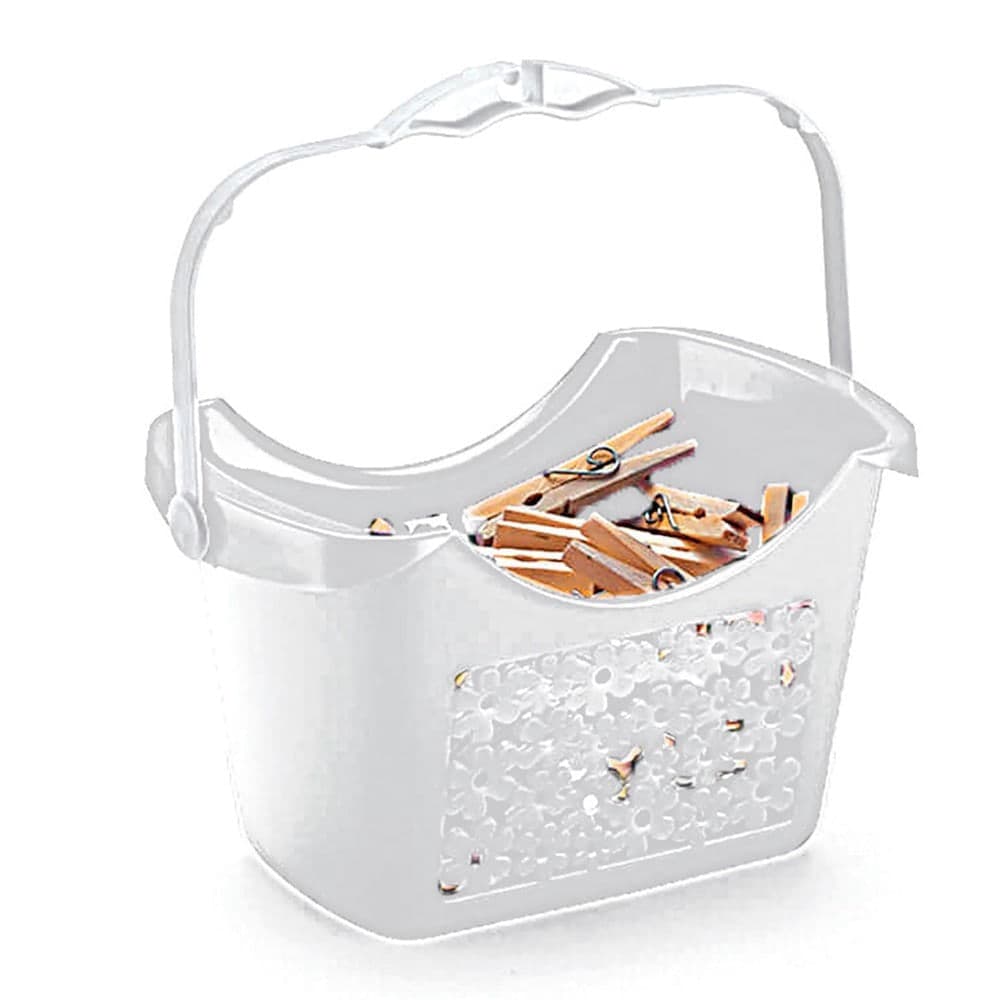 Cesto Organizador Floral Branco 1,7L - Nitron