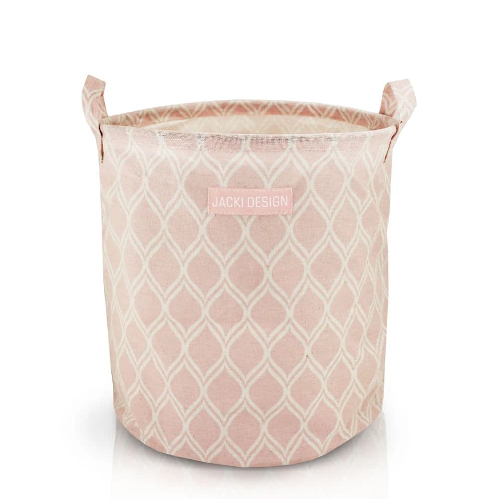 Cesto Organizador Loft 33x30cm Rosa - Jacki Design