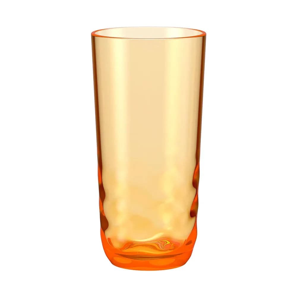 Copo Alto Wave 400mL Laranja Flame - Coza