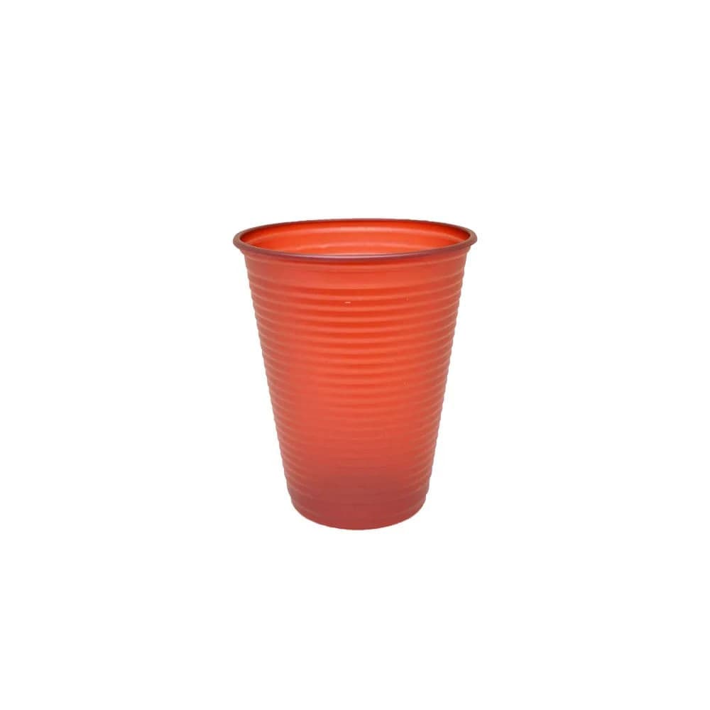 Copo Descartável 200mL Vermelho Perolado 50 Unidades - Bello Festas