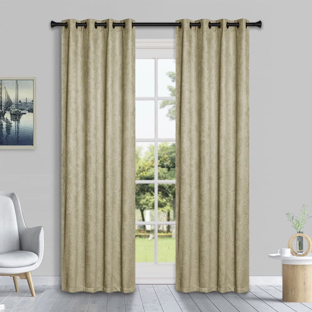 Cortina Blackout Toronto Taupe 2,60x1,70m - Imagine