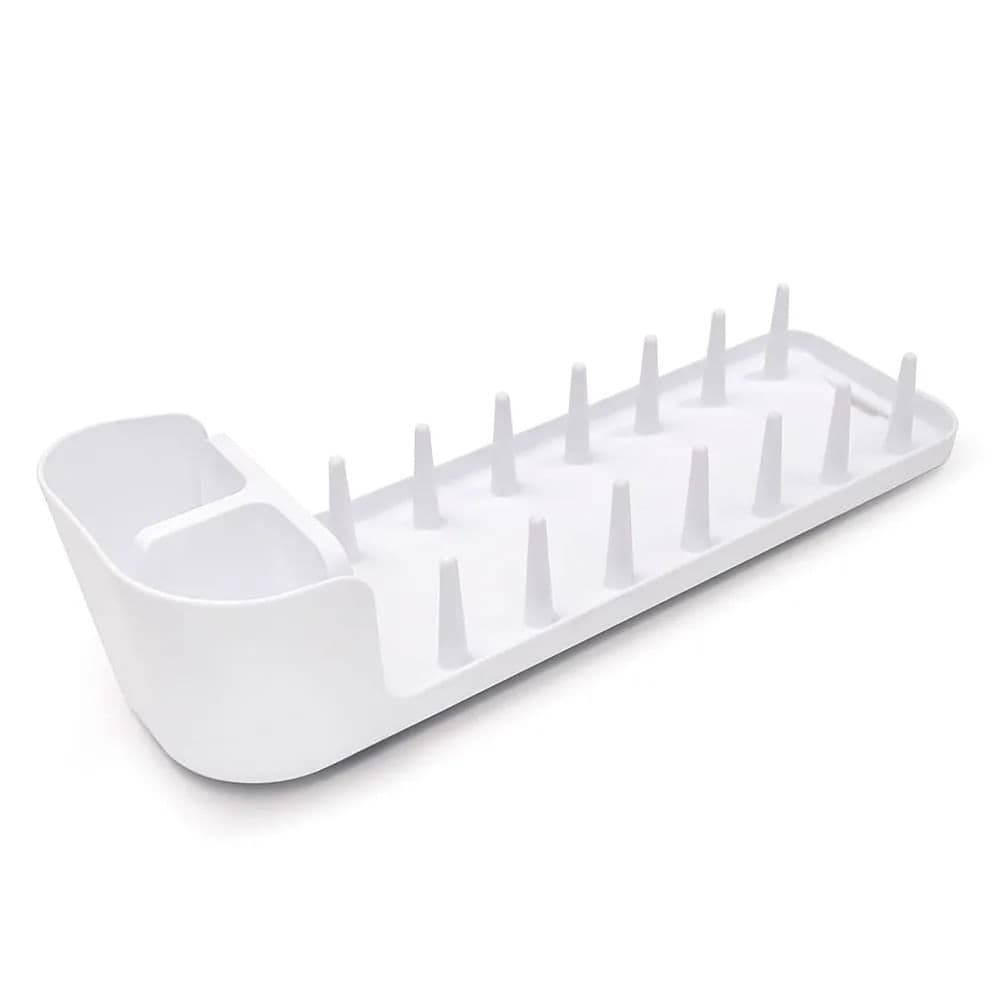 Escorredor de Louça Prático 6 Pratos Branco - Ou