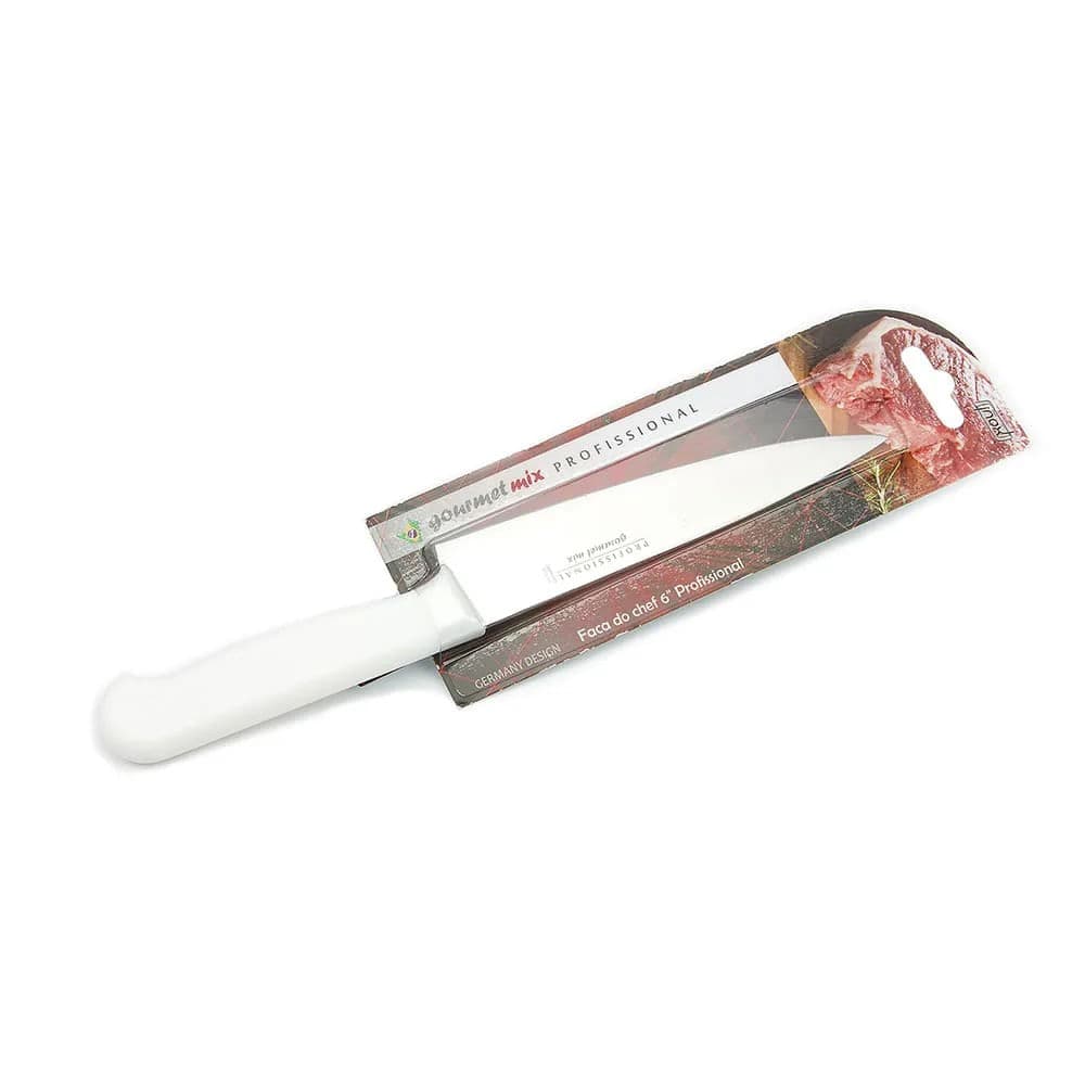 Faca do Chef Profissional Gourmet Mix 6 - Marcamix
