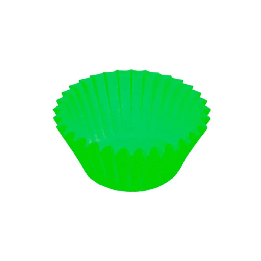 Forminha Para Doces Gourmet N5 Verde 100 Unidades - Ultrafest