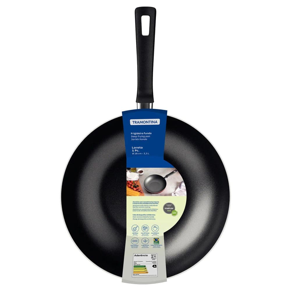 Frigideira Antiaderente Loreto 28cm Grafite - Tramontina