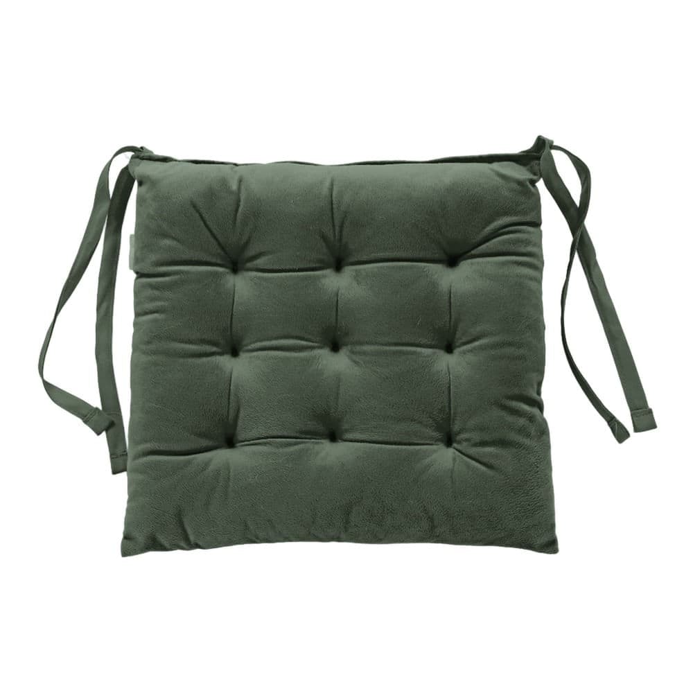 Futton Veludo Cristal 40x40cm Olive - Hedrons