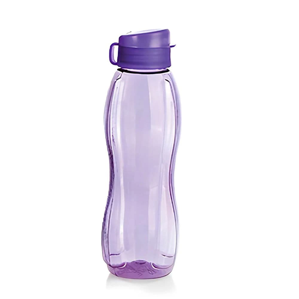 Garrafa Squeeze Flip Top 600mL Transparente Lilás - Bl Ud