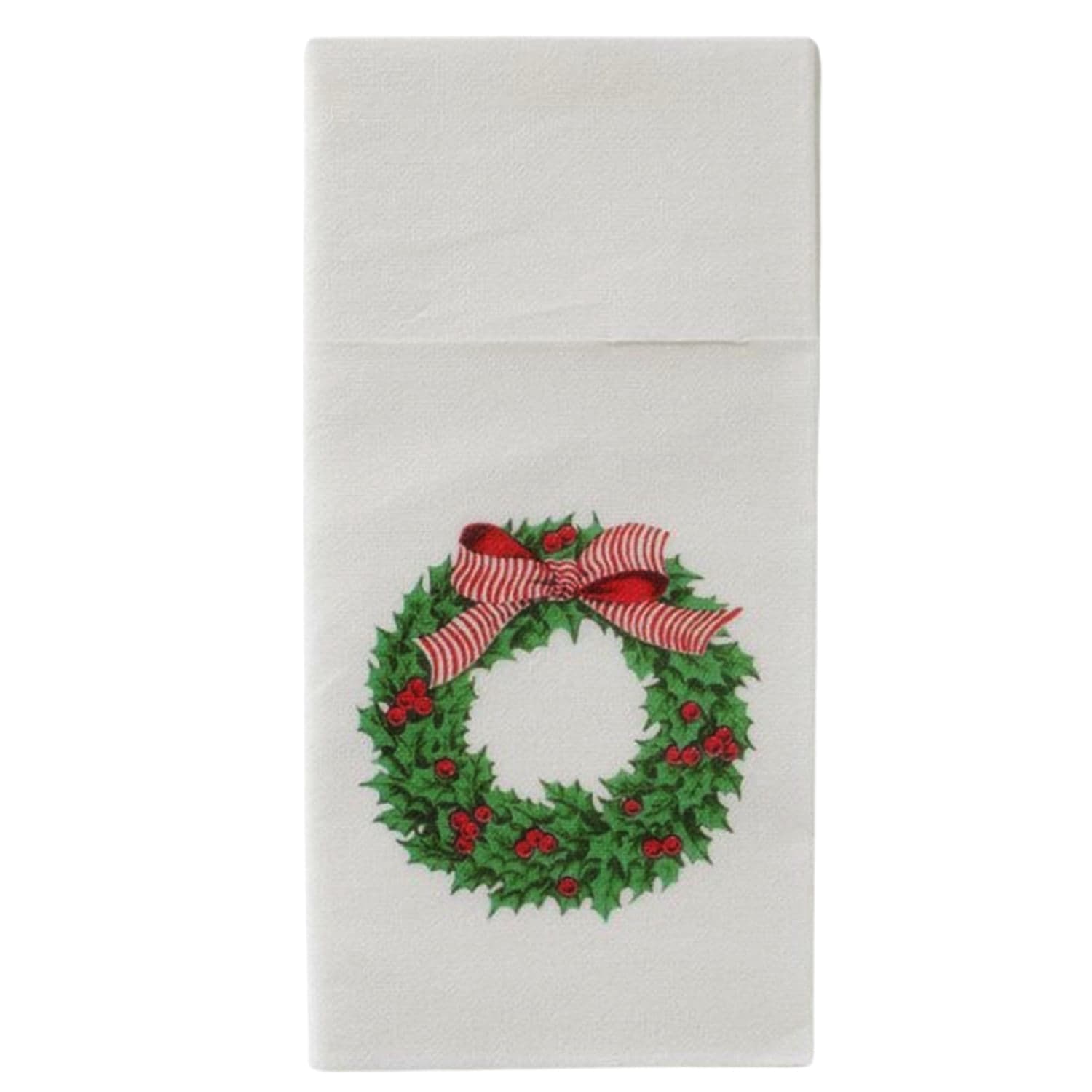 Guardanapo de Papel Natal Talher Sino 10x20cm - Hub.me