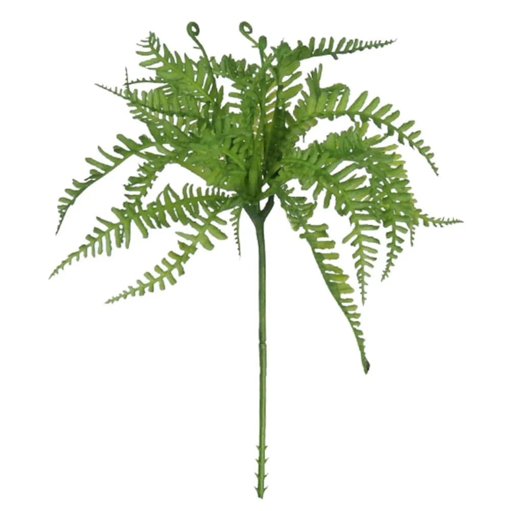 Haste Samambaia Artificial 24x20cm Verde Escuro - Florarte
