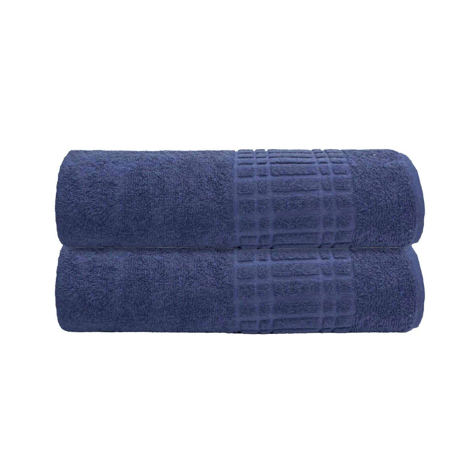 Kit Com 2 Toalhas de Banho Loft Marinho - Camesa