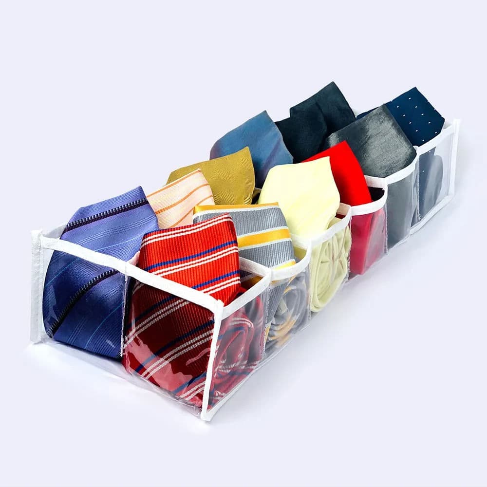 Organizador de Armário Duplo Smart 12 Nichos Transparente - Home Space