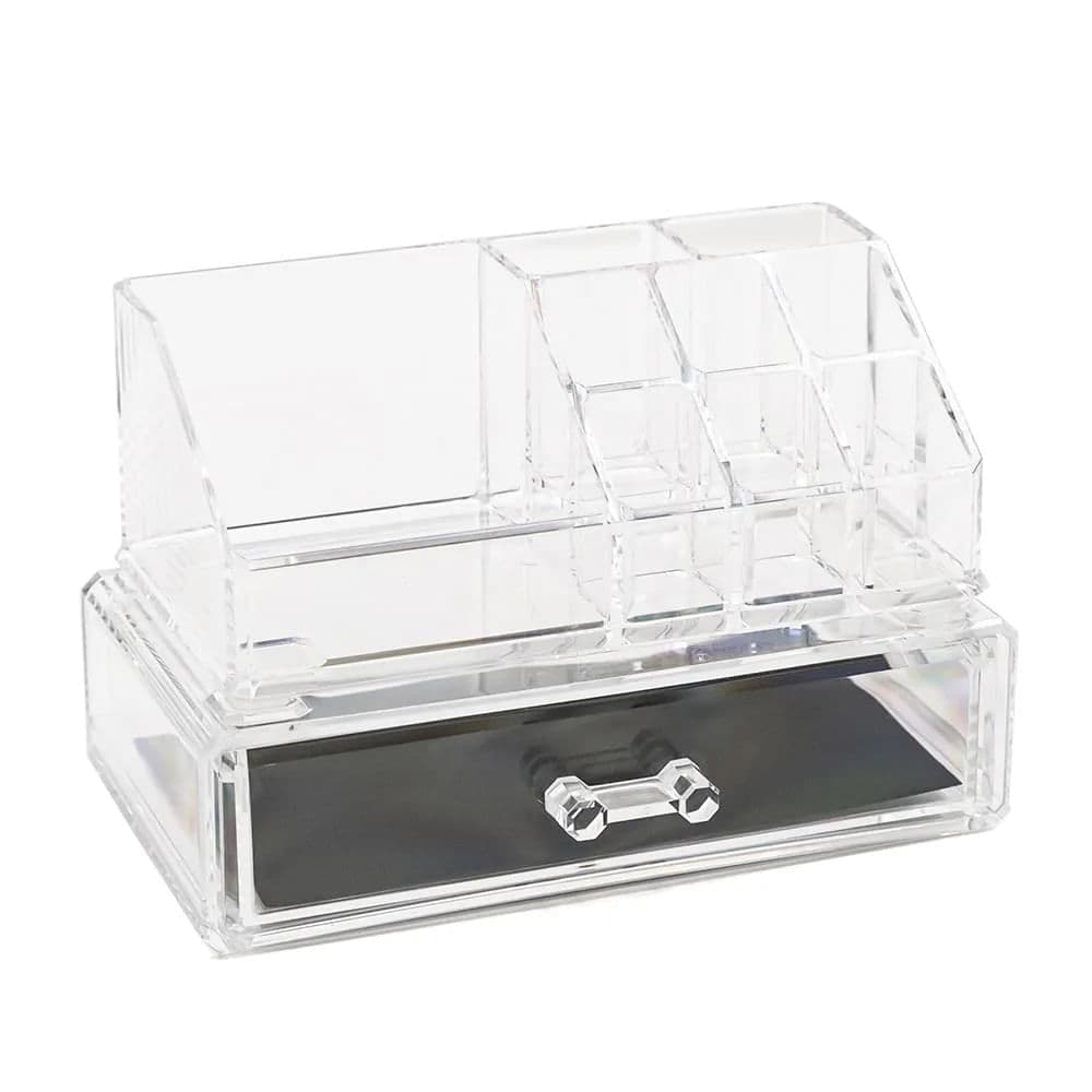 Organizador de Maquiagem com Gaveta Clear - Sottile
