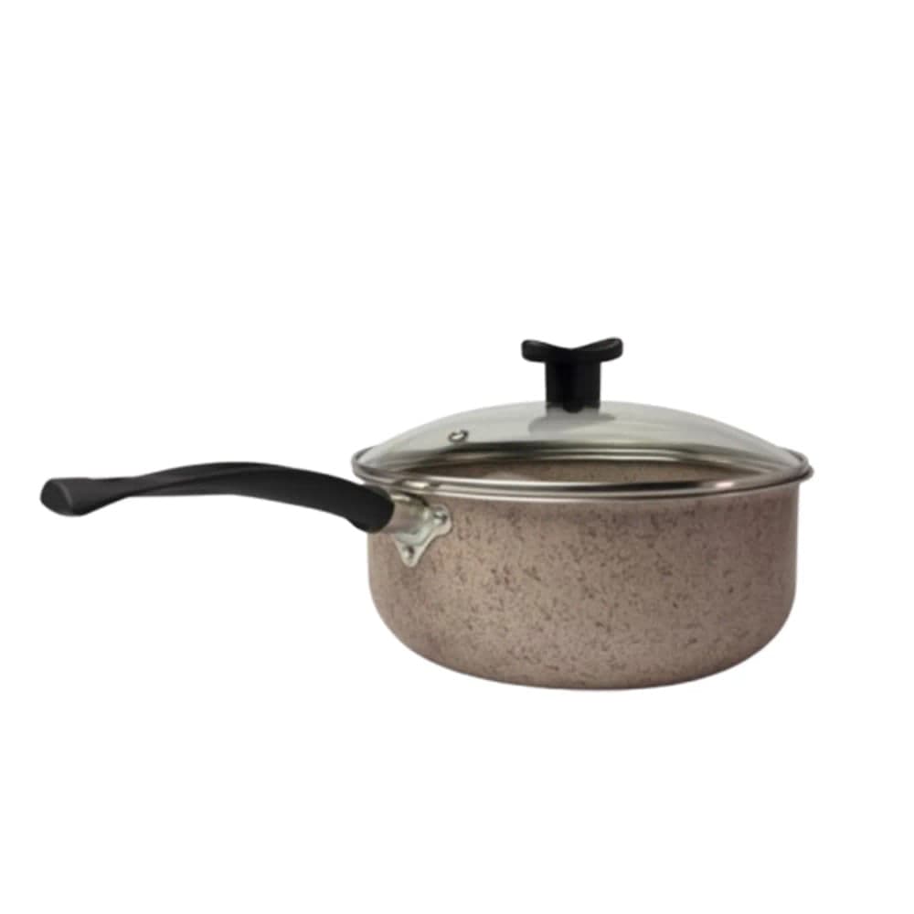 Panela com Tampa 18cm Ceramic Line Vanilla - Oliveira
