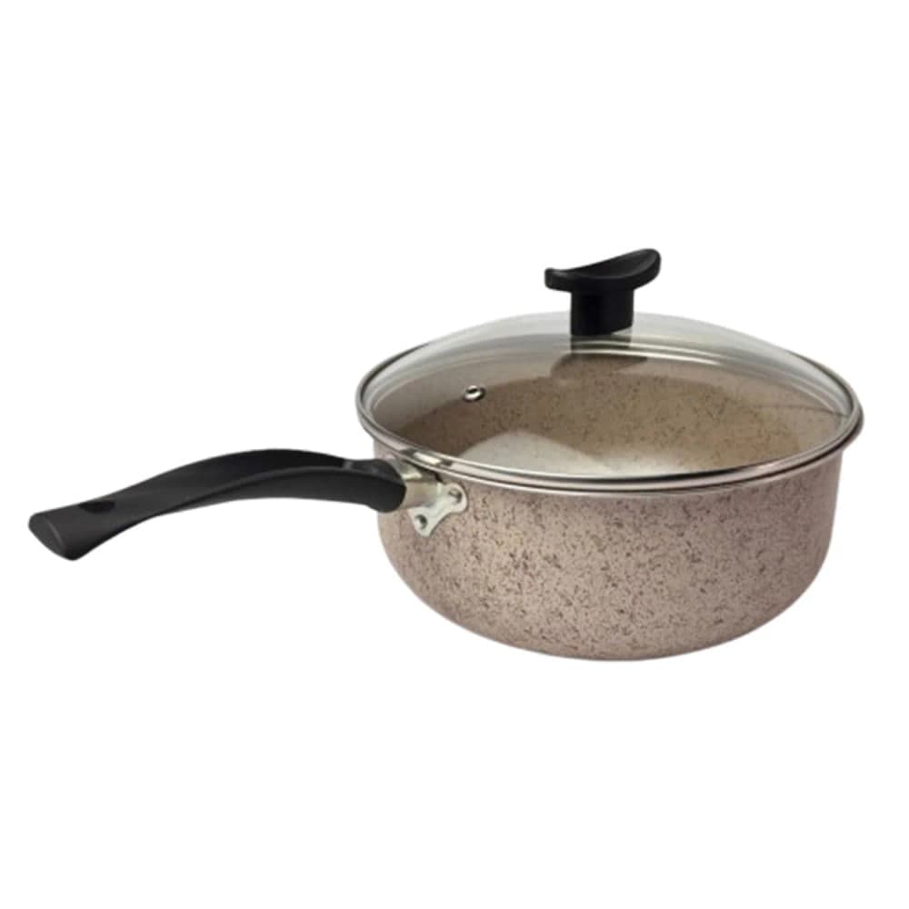 Panela com Tampa 20cm Ceramic Line Vanilla - Oliveira