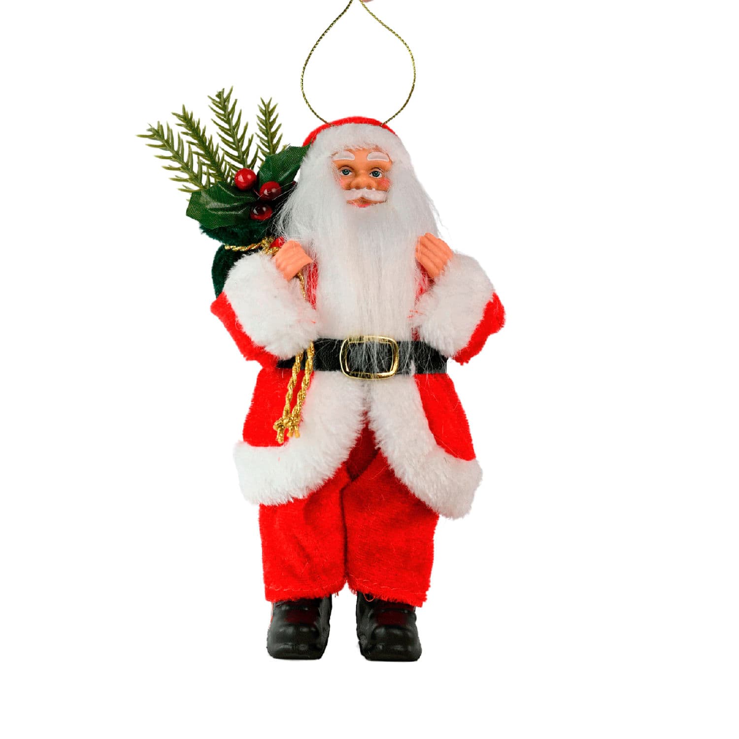 Papai Noel Presente 25cm Vermelho - Yangzi