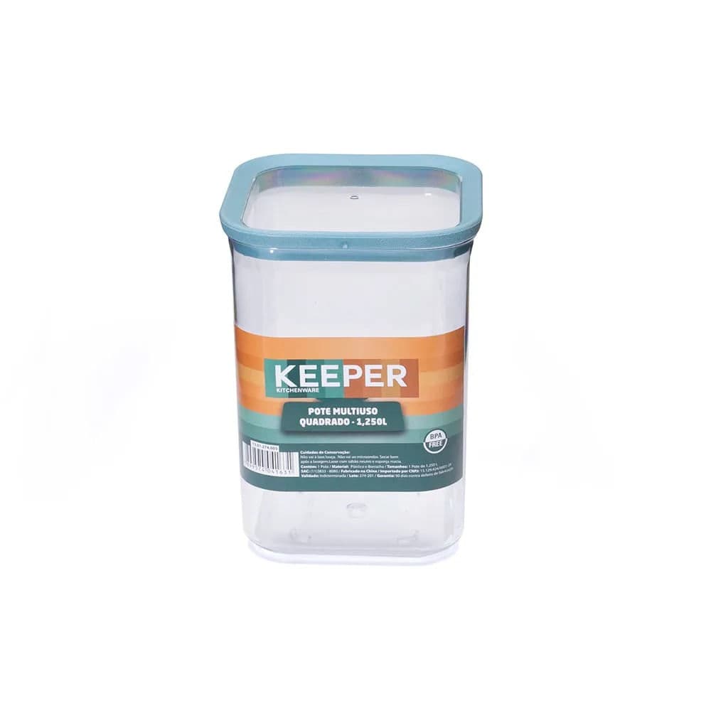 Porta Mantimentos 1,25l - Keeper
