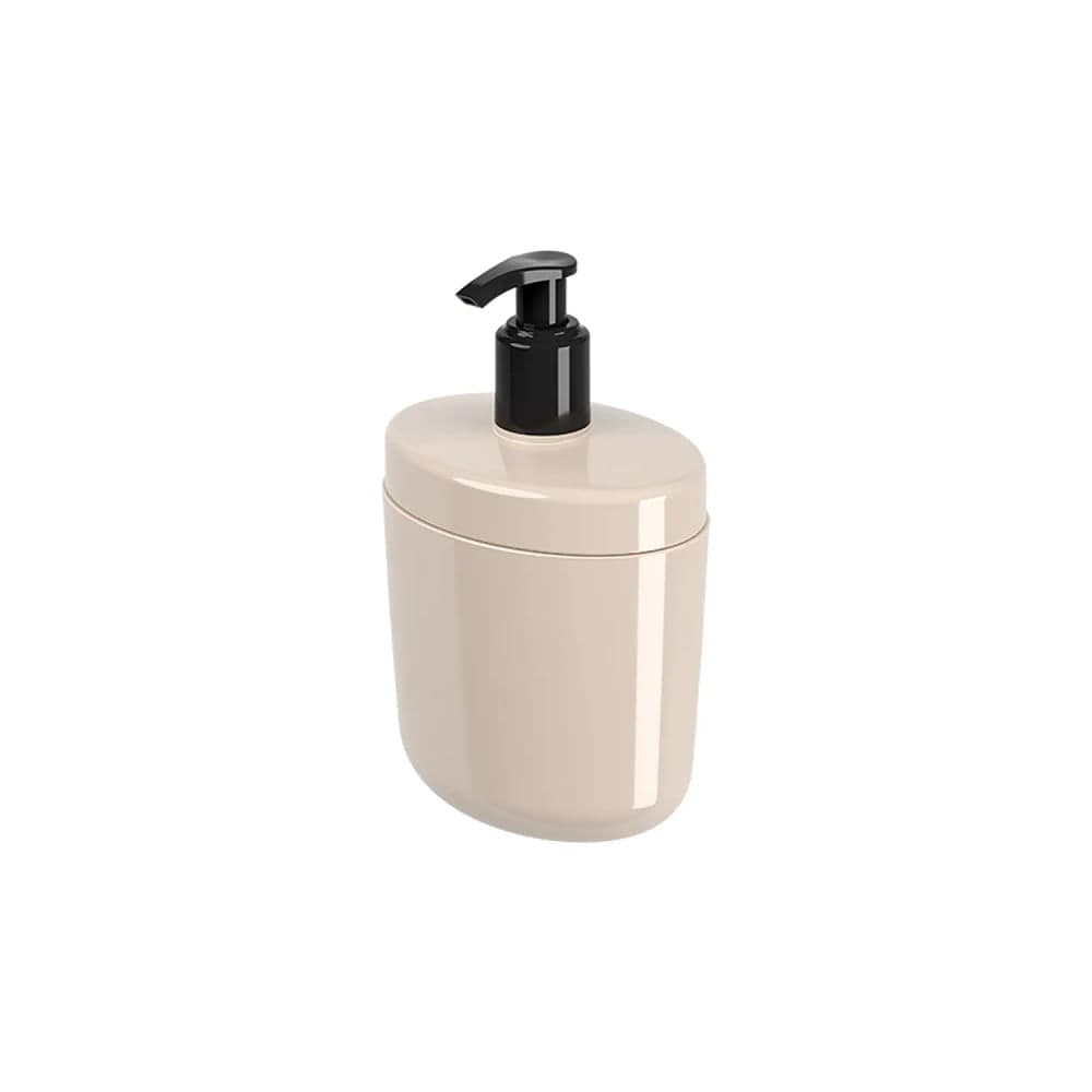 Porta Sabonete Líquido Flora 450mL Areia Coast - Coza