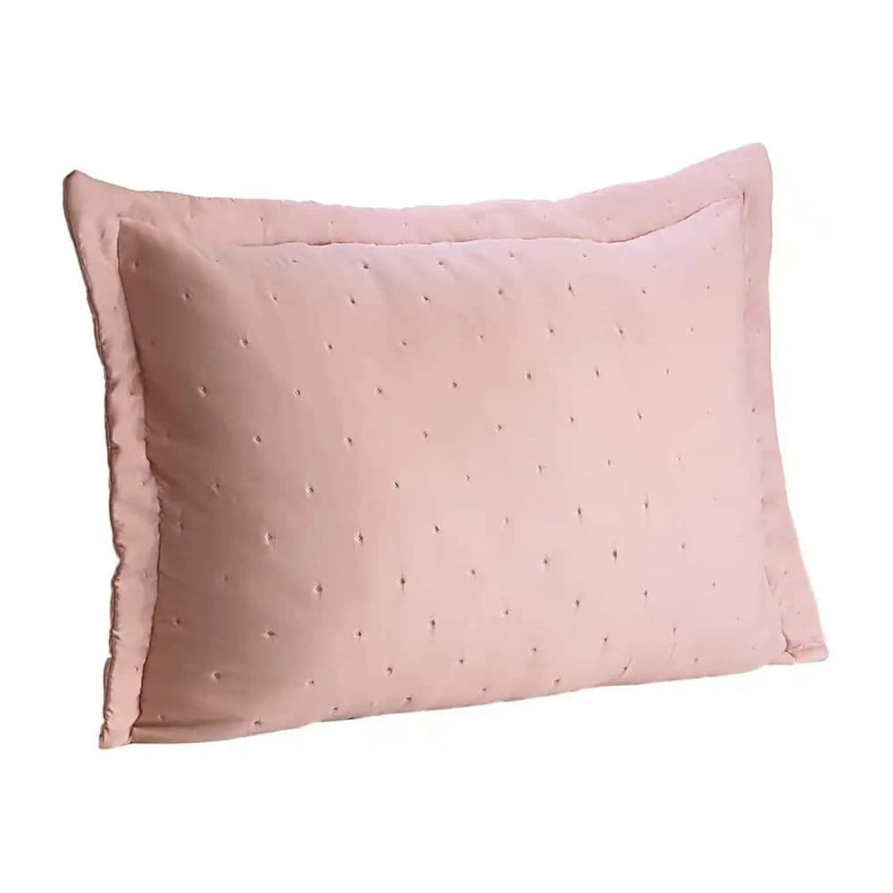 Porta Travesseiro Saphira 50x70cm Rosa - Lyor