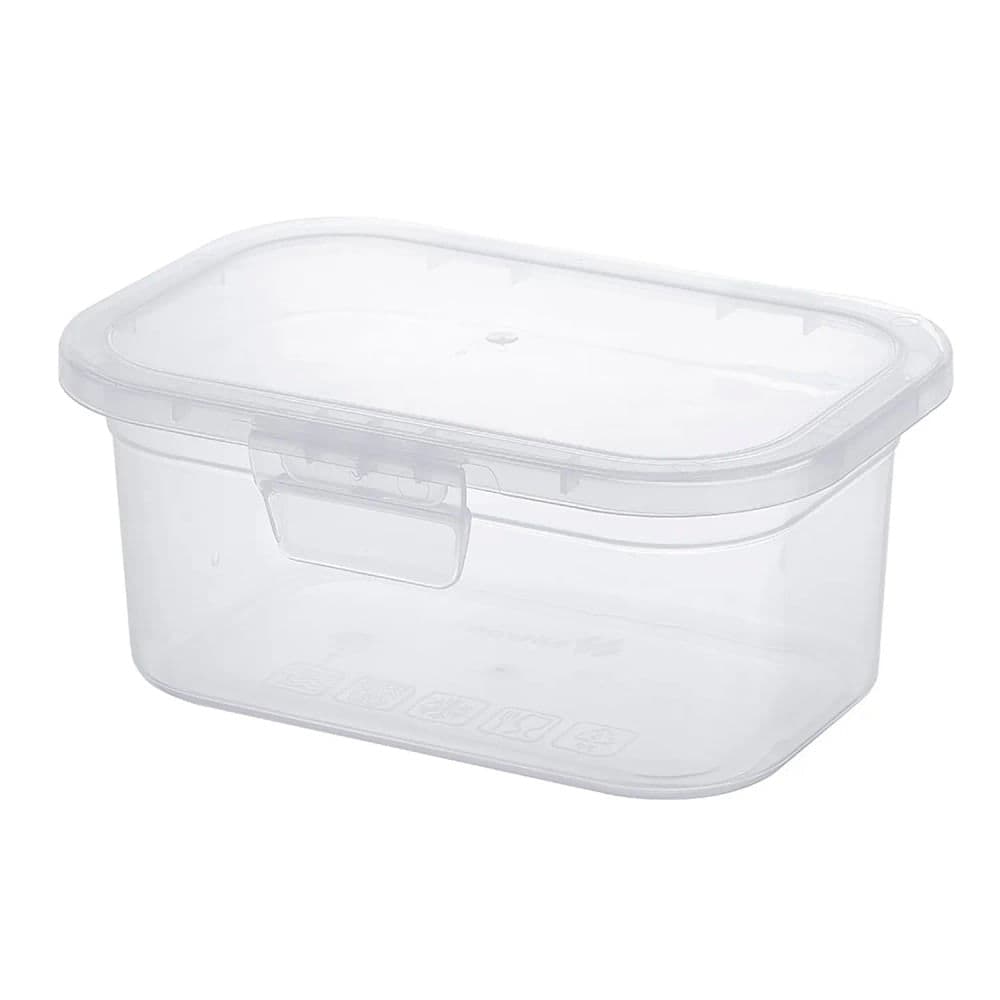 Pote com Tampa Fixa 600mL Transparente - Nitron