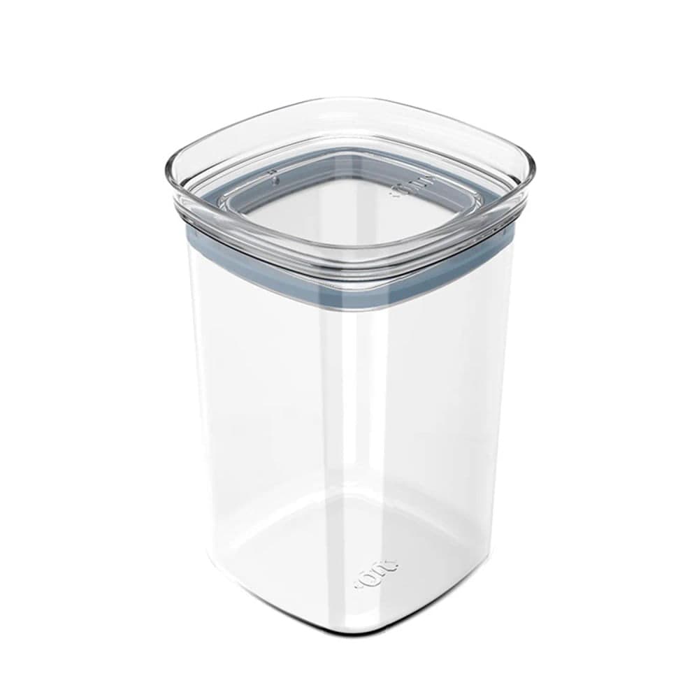 Pote Hermético Block Quadrado 1l Natural - Ou