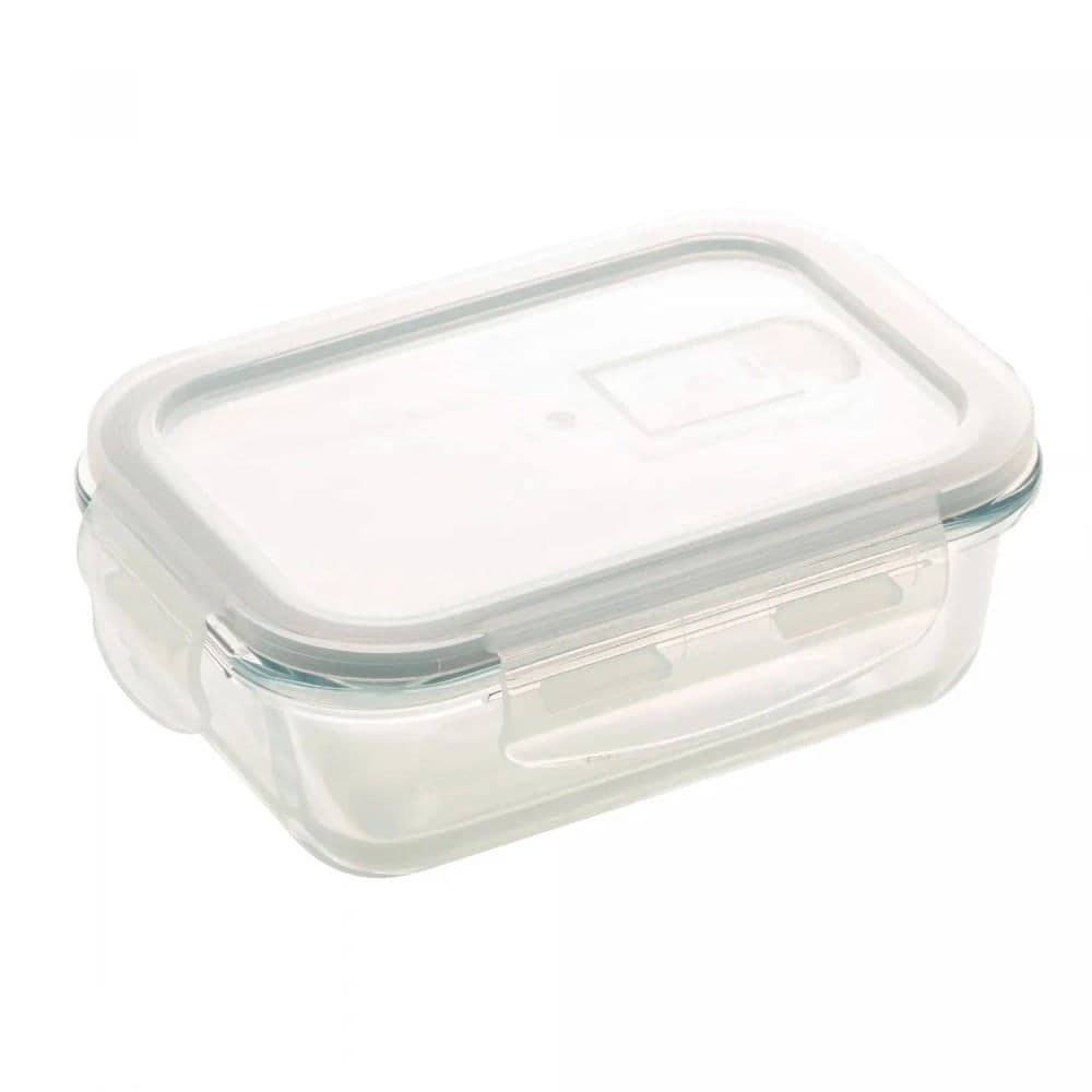 Pote Hermético Quadrado com Tampa 370mL - Lyor