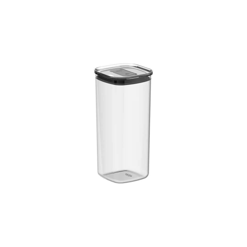 Pote Hermético Quadrado Duo Lock 1,5l Natural - Ou
