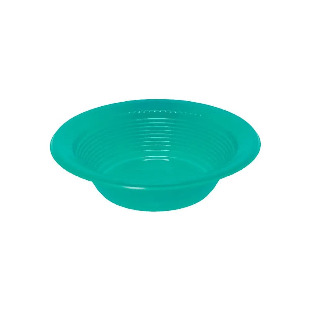 Prato Descartável Fundo 10 Unidades Verde Neon 15cm - Bello Festas