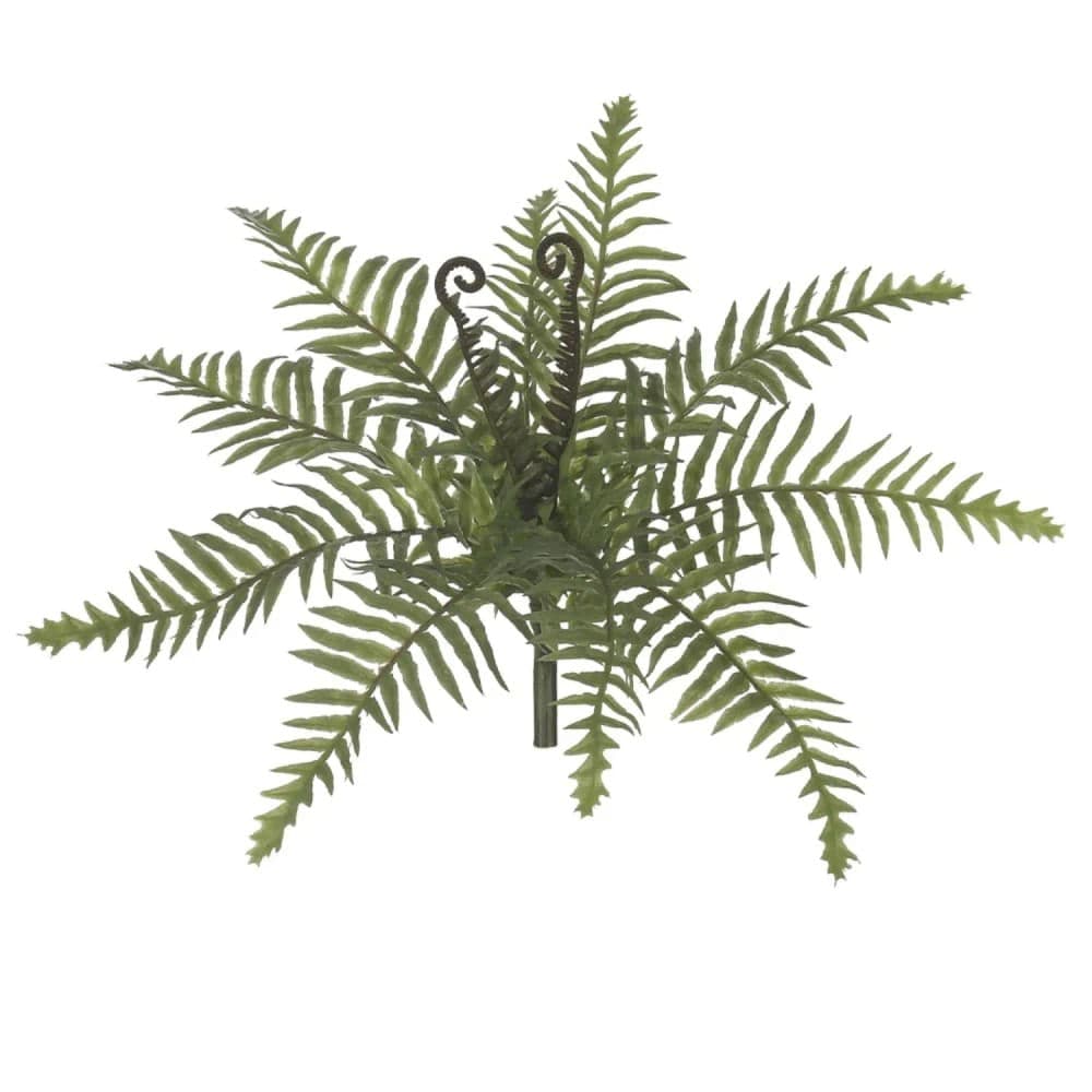 Samambaia Artificial Real Toque 27cm Verde - Florarte