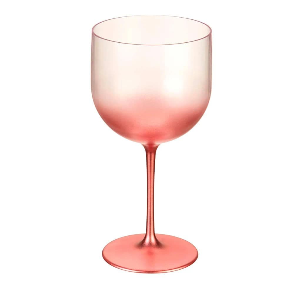 Taça de Gin 500mL Degradê Rose - Oldaniplast