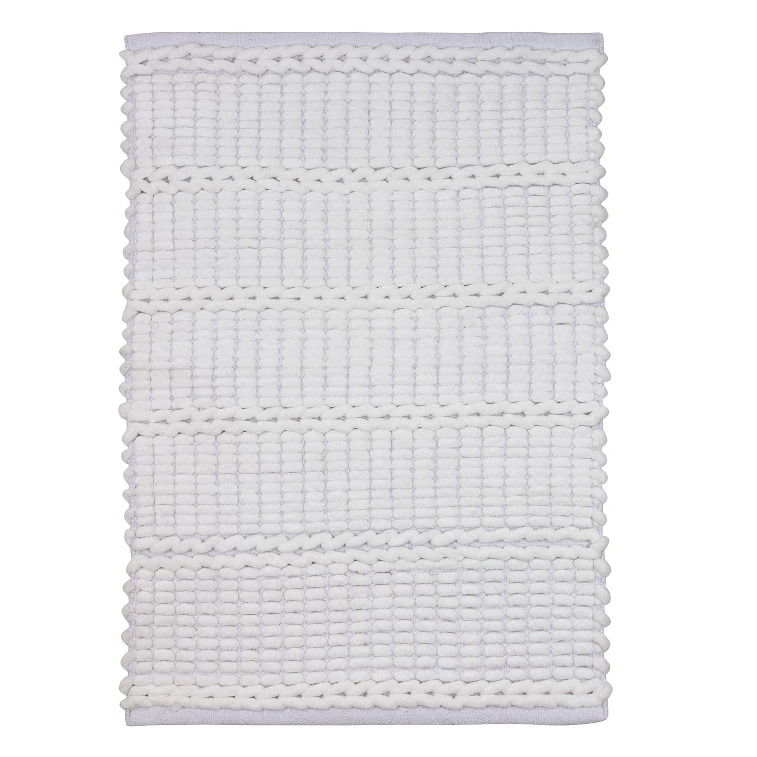 Tapete para Banheiro Caribe Cor 01 Off White 60x90cm - Edantex