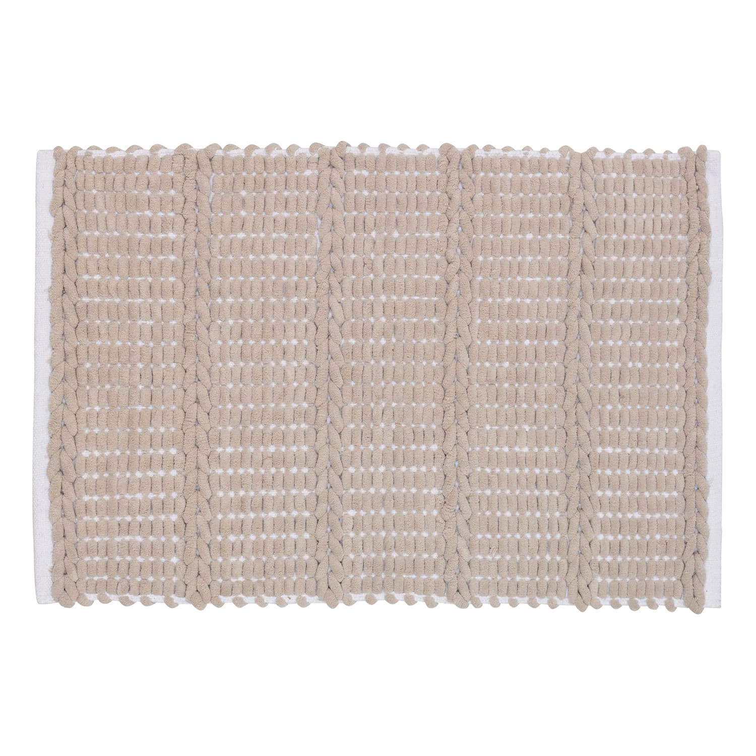 Tapete para Banheiro Caribe Cor 02 Bege 60x90cm - Edantex