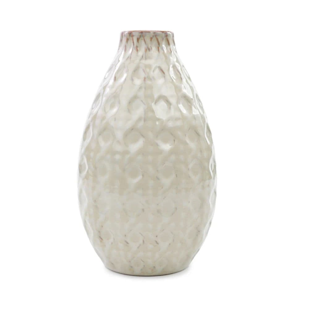 Vaso de Cerâmica 17,5x10,5x10,5cm Fendi - Hub.me