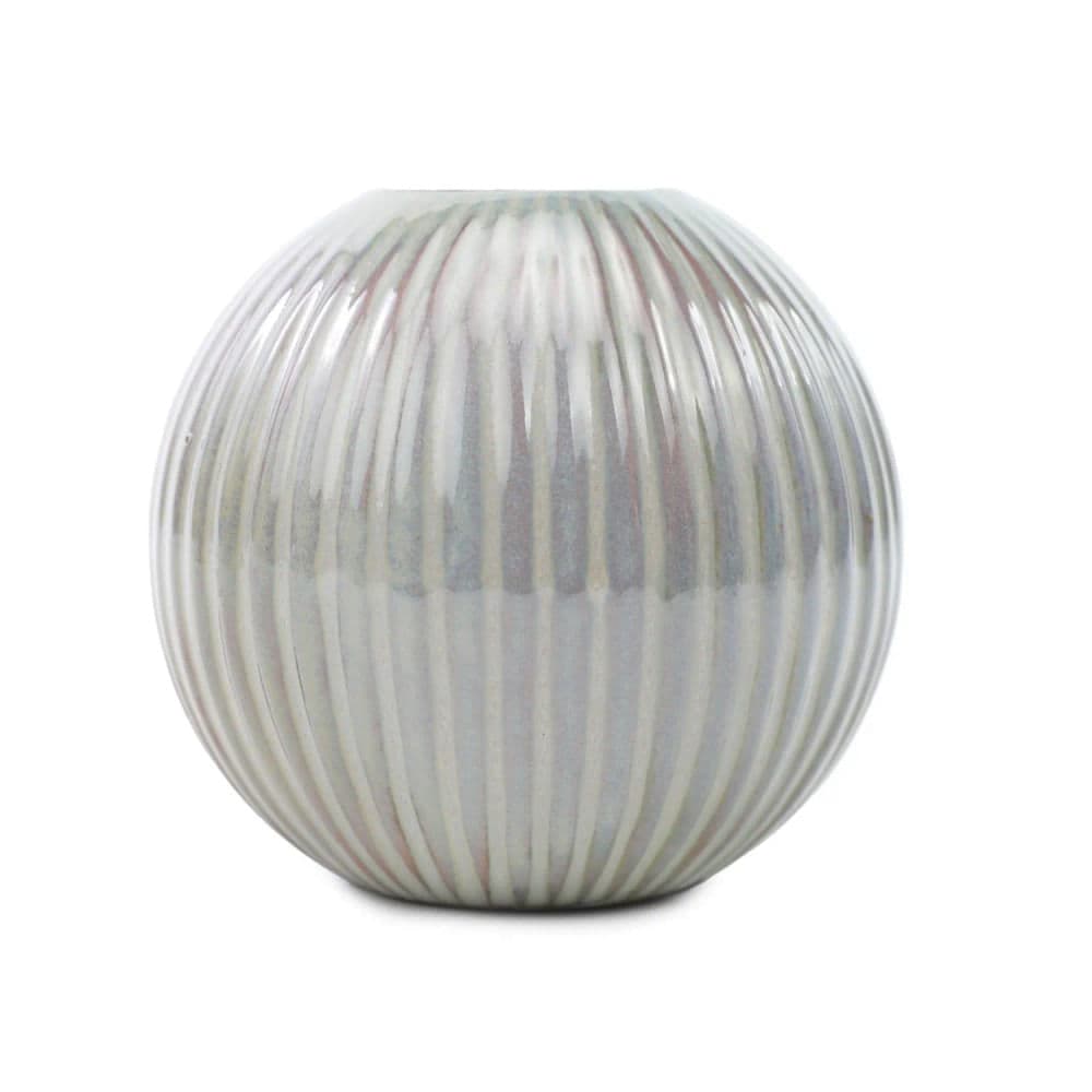 Vaso de Cerâmica 9x9,5x9,5cm Fendi - Hub.me
