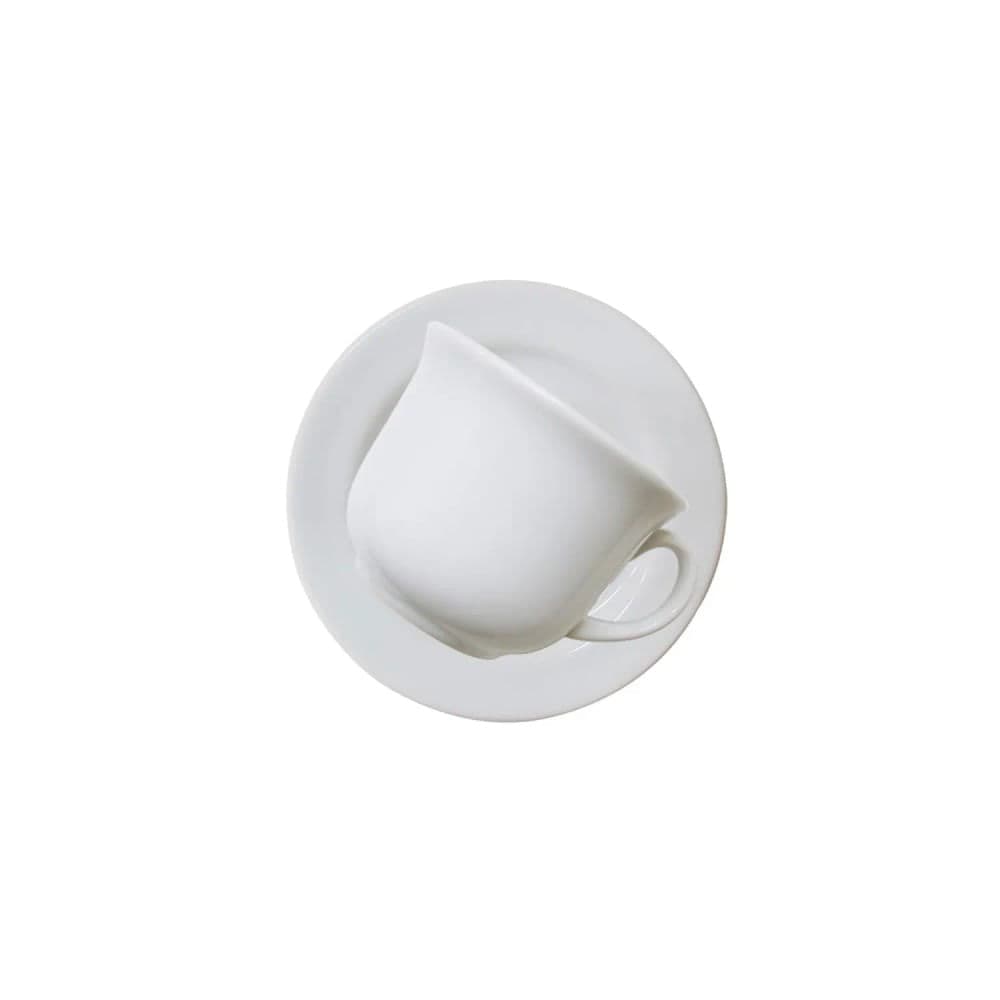 Xícara de Chá com Pires 200mL Branco - Oxford