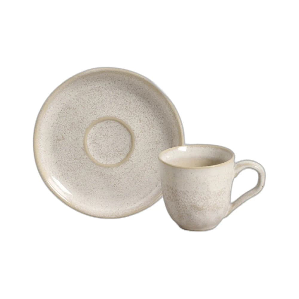 Xícaras de Café com Pires Bio Latte 120mL - Porto Brasil