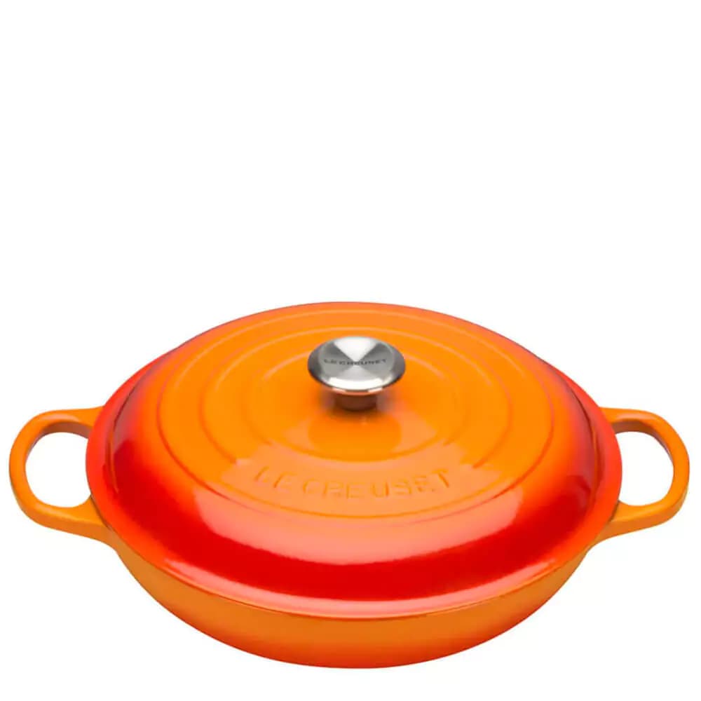 Caçarola de Ferro Buffet Le Creuset Signature Laranja 30cm