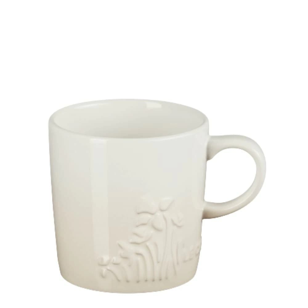 Caneca de Cerâmica Cappuccino Le Creuset Jardin Meringue 200ml