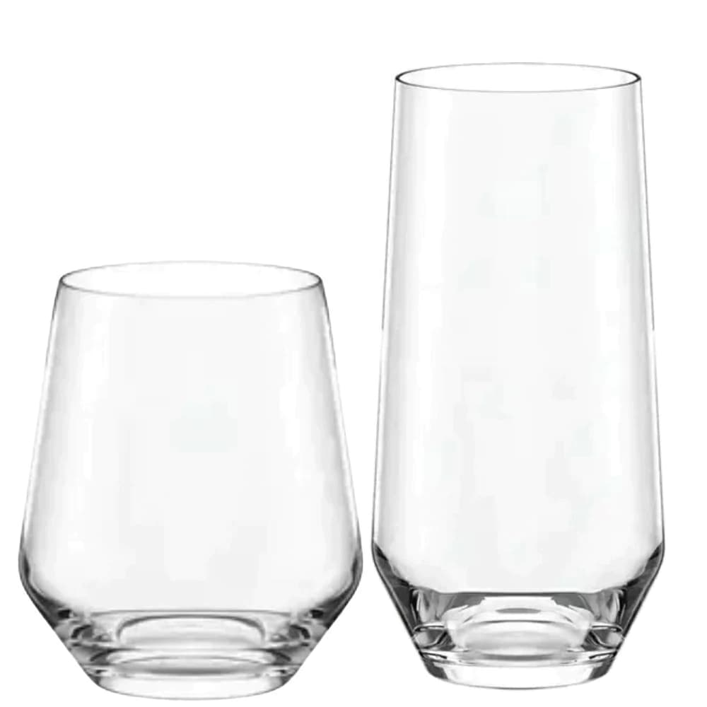 Conjunto de Copos de Cristal Stolzle Quatrophil 12pçs