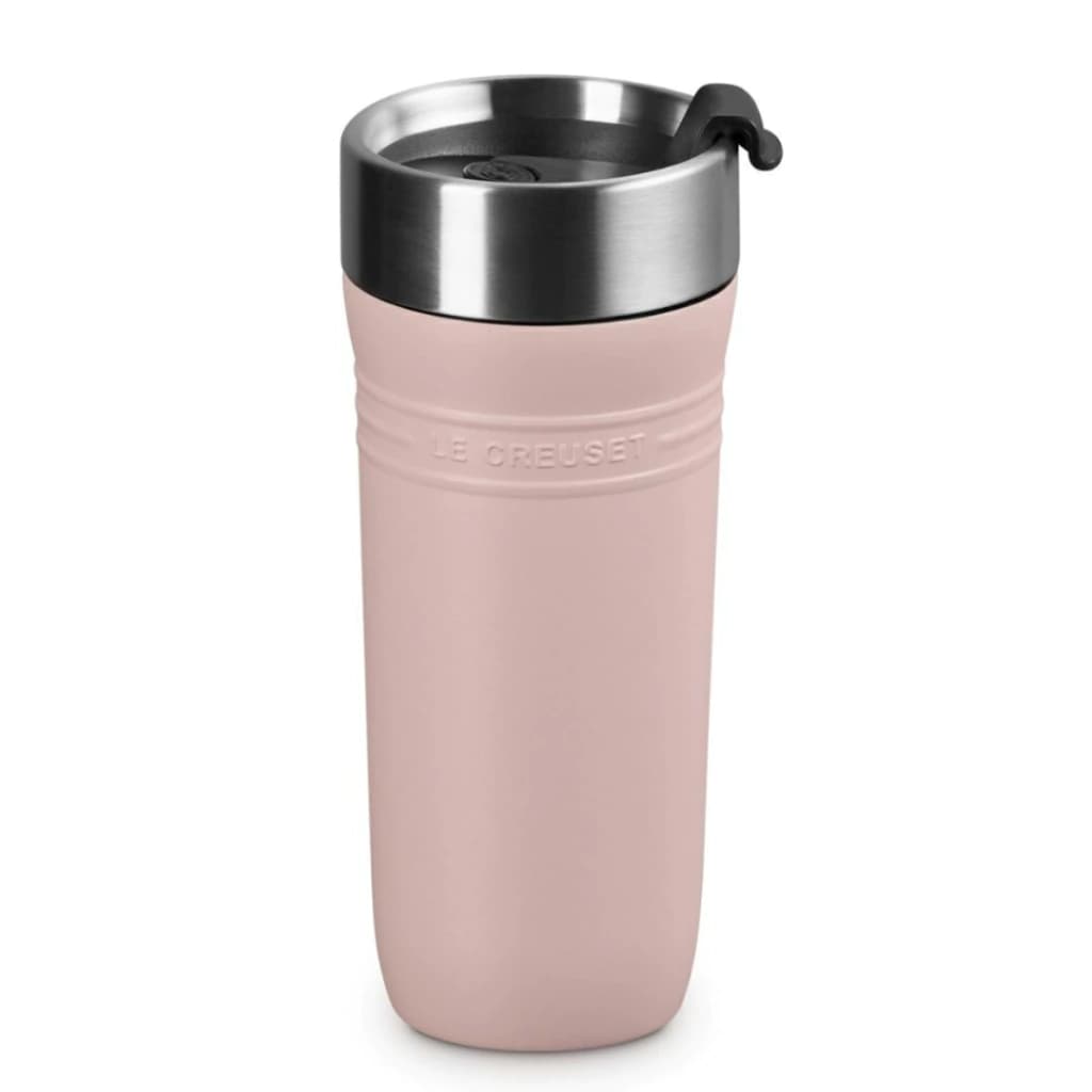 Copo Térmico Le Creuset On The Go Shell Pink 350ml