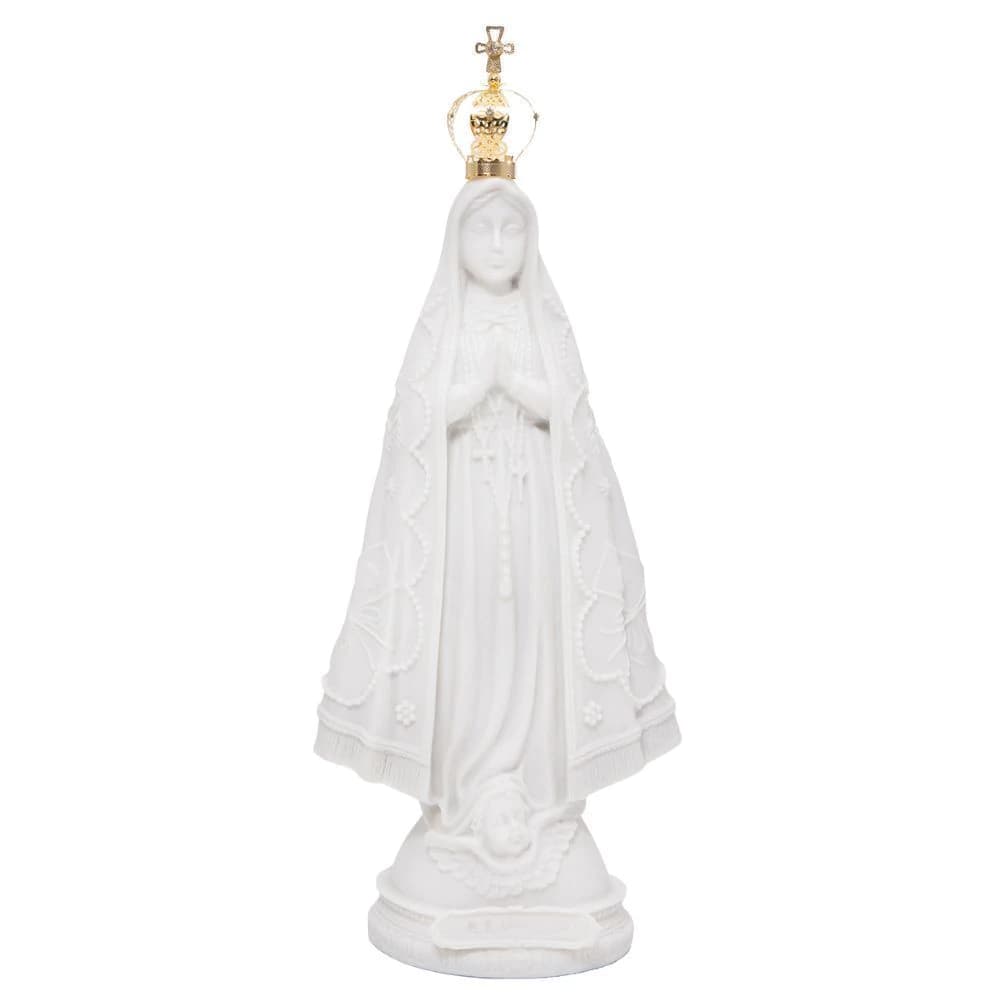 Imagem Nossa Senhora Aparecida em Pó de Mármore 32cm