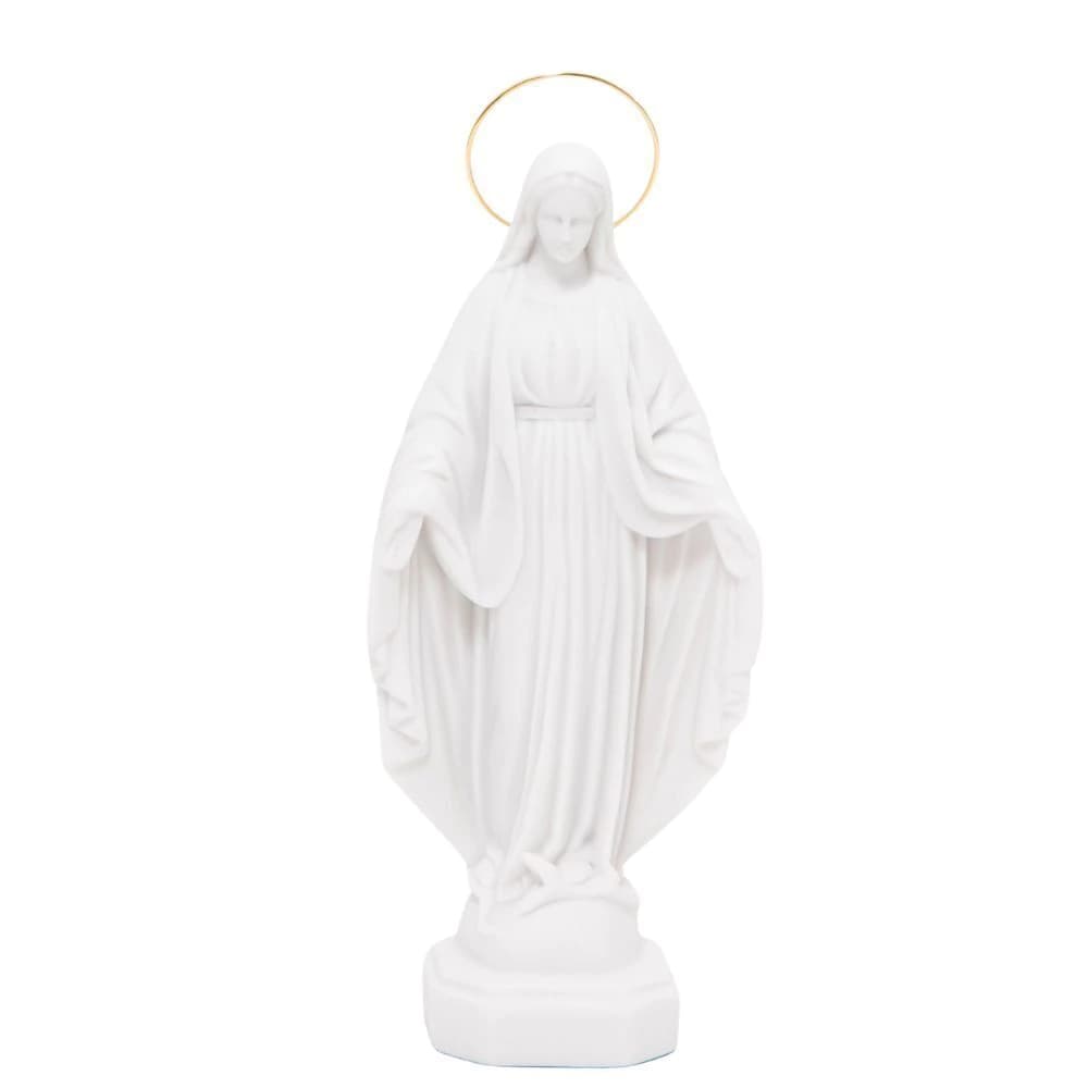 Imagem Nossa Senhora das Graças em Pó de Mármore 20cm