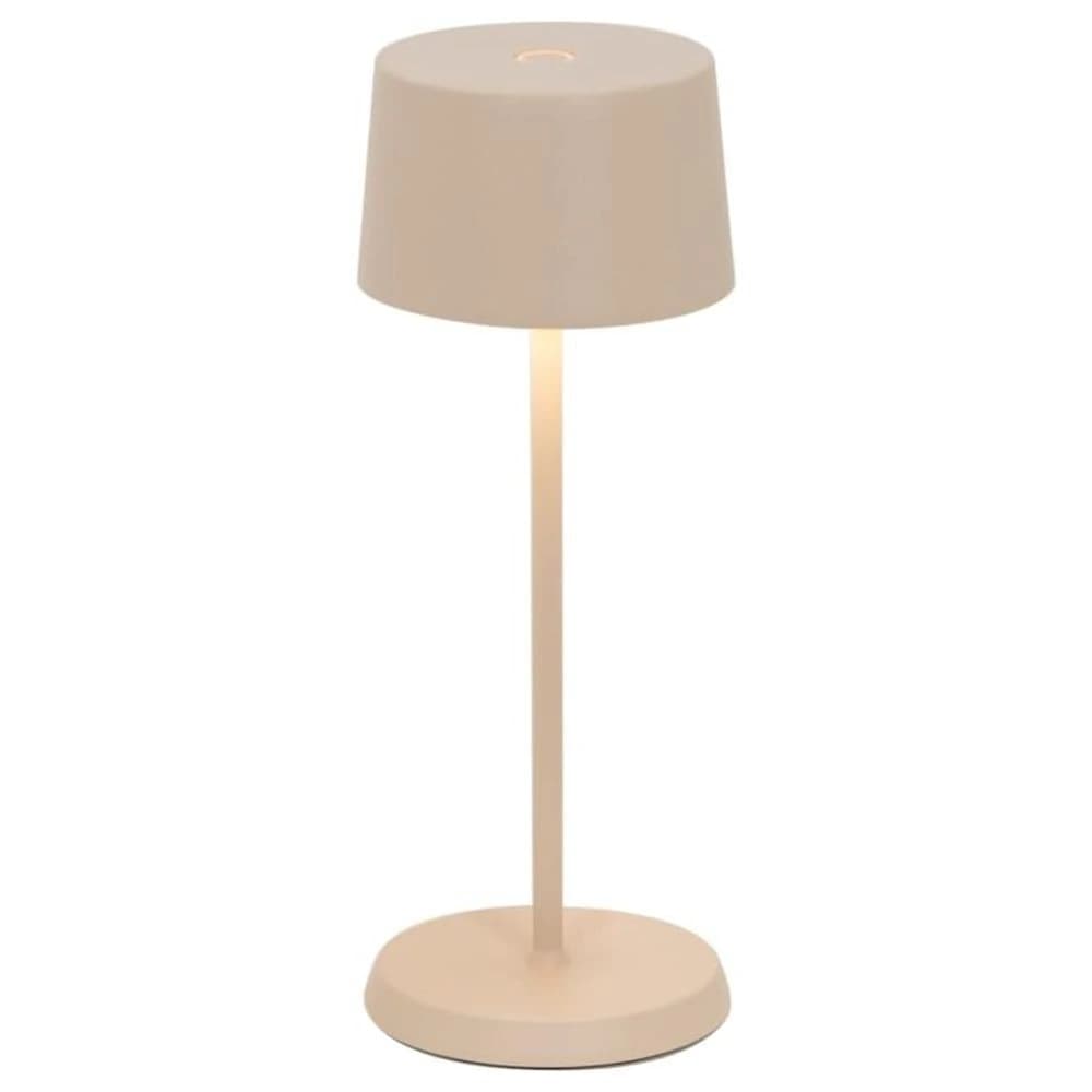 Luminária de Mesa Zafferano Olivia Micro Areia 20cm