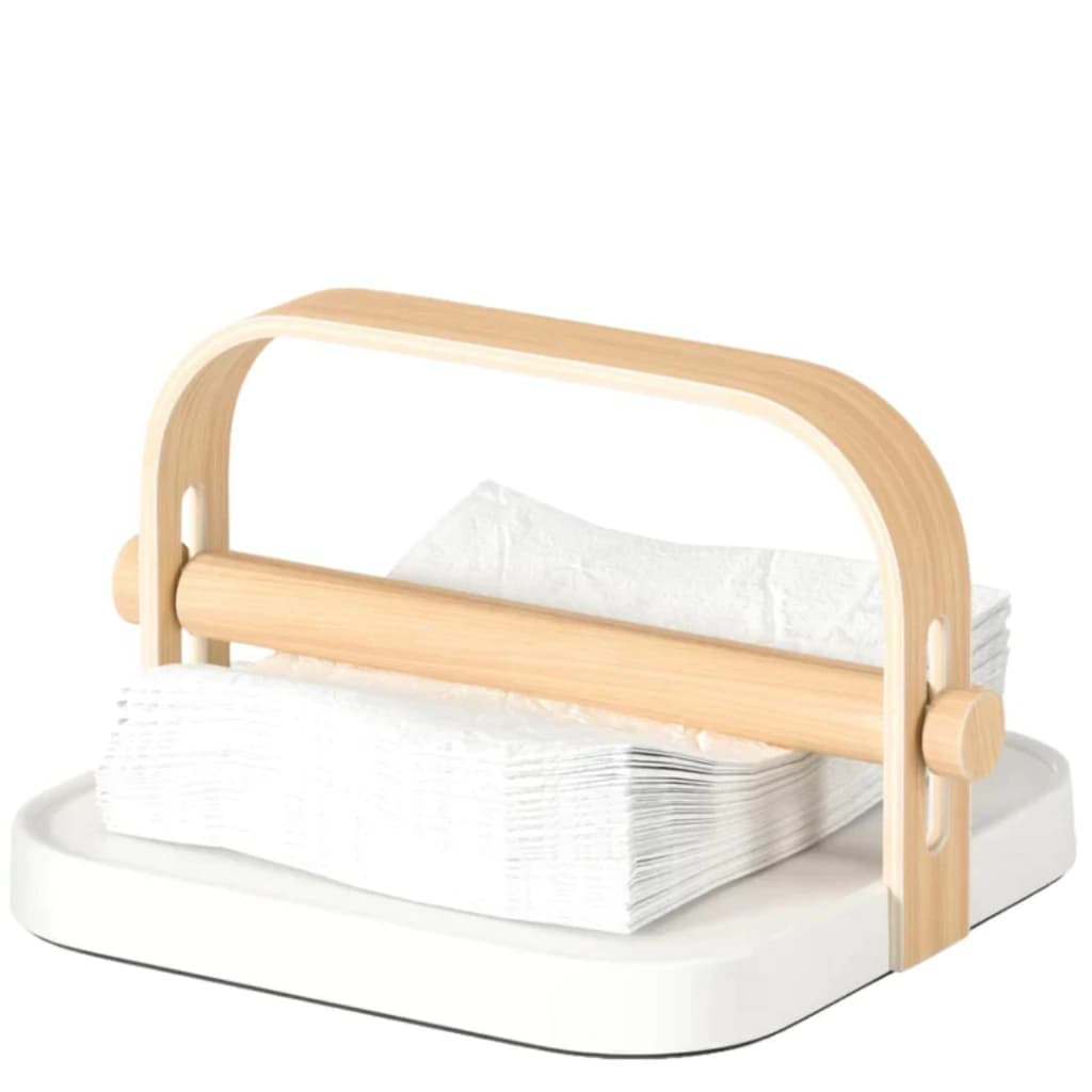 Porta Guardanapo Umbra Bellwood Branco 19x12cm