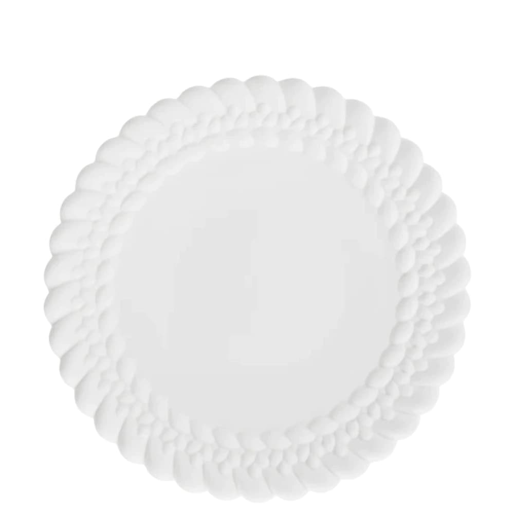 Prato para Pão de Porcelana Christofle Babylone 16cm